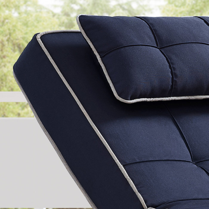 Latitude Run® Andrew 45.8" Reclining Single Chaise with Cushion